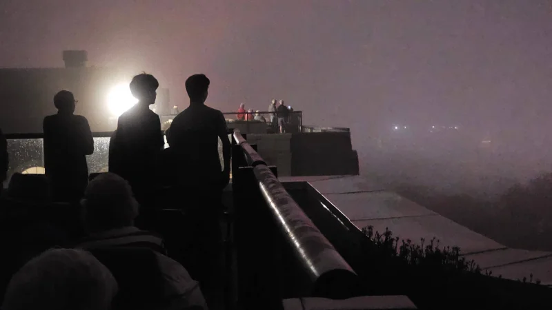 Evanston fog hides fireworks on Saturday night — Kron4