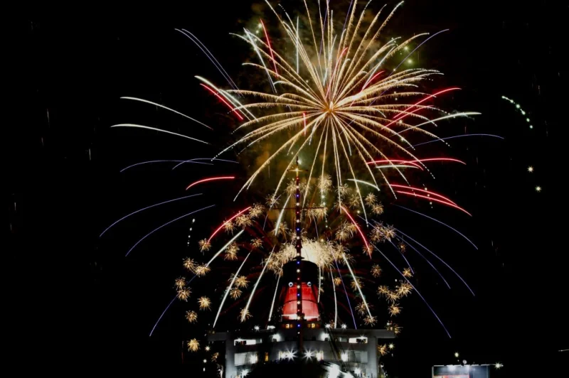 Long Beach Fireworks will launch three shows at 9 p.m.