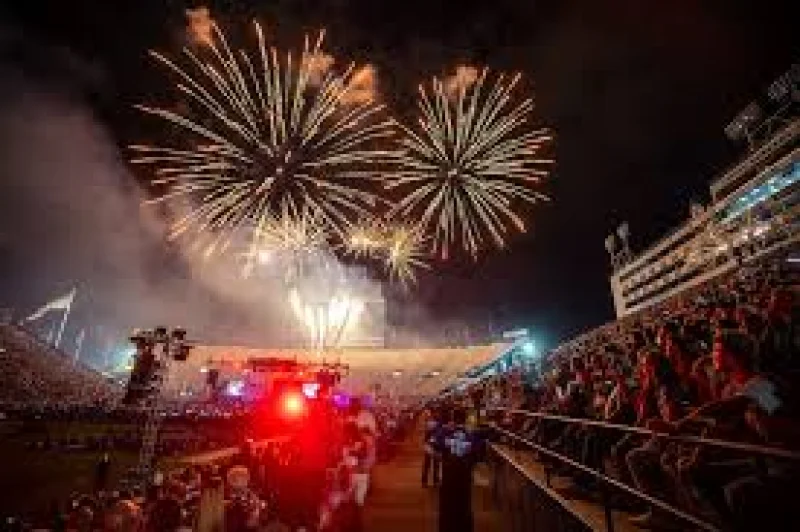 Dave McCann calmed Stadium Of Fire nerves before 2017 host debut