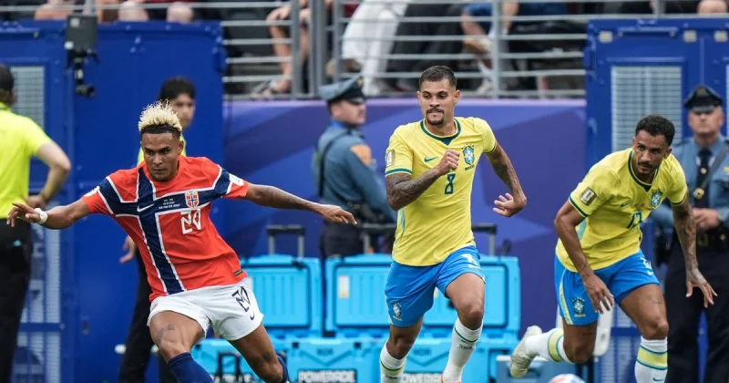 Bruno Guimarães falha penálti e Brazil Norway chega 0-0 ao intervalo