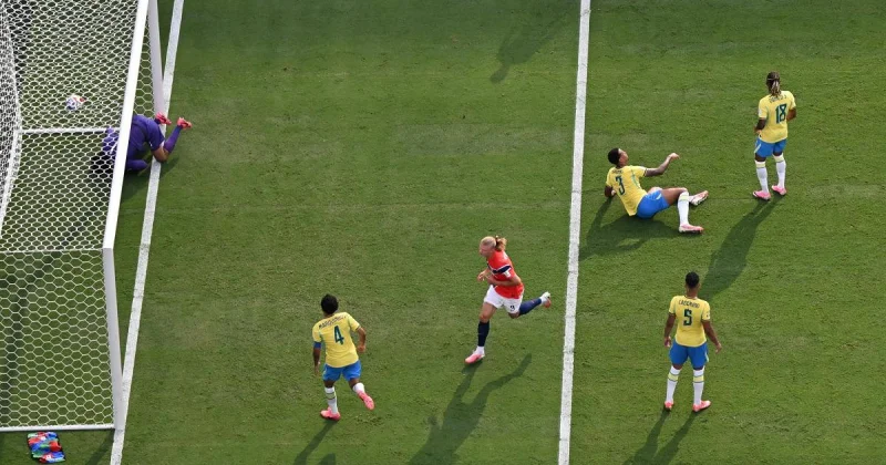 Haaland Leads Norway Past Brazil 2-1 in Brazil–norway