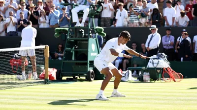 Cobolli explains Cunha tribute after five-set Wimbledon win
