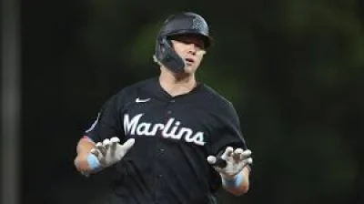 Eury Perez starts for Miami Marlins against Athletics on July 3