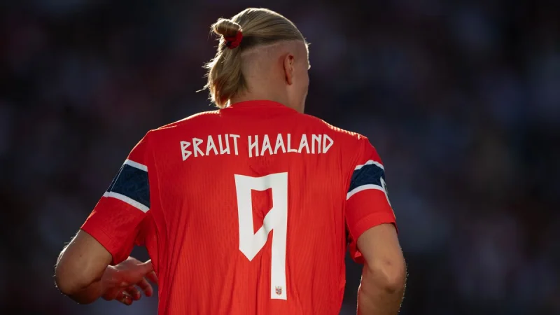 Erling Haaland Swaps to Braut Haaland for Norway at World Cup — Haaland Age 25
