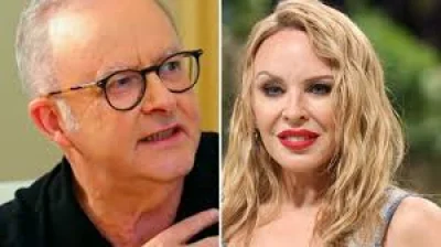 Anthony Albanese apologises over Kylie Minogue remark