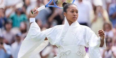 Naomi Osaka Debuts Osaka Wimbledon Outfit in Hana Yagi Design