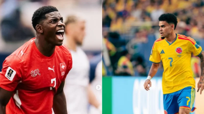 Colombia National Football Team cambia su uniforme ante Suiza en octavos