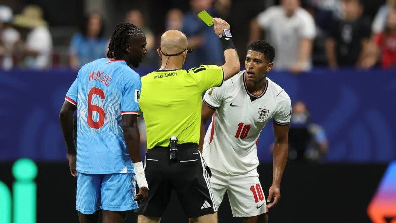 Declan Rice, World Cup Yellow Card In Soccer Rules Put England on Edge