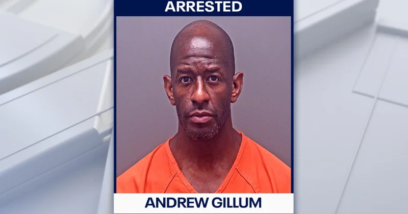 Andrew Gillum arrested in Alabama on July 2 drug charges