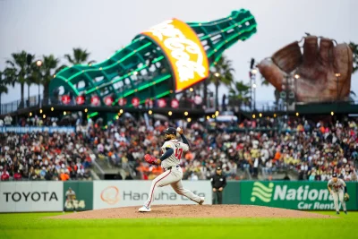 A.J. Ewing Leads Off for the First Time as Mets Try to Split Braves Game