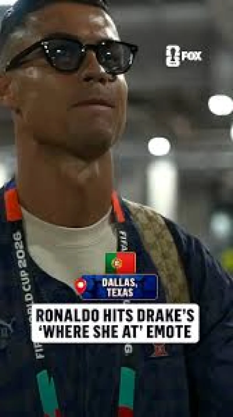 Cristiano Ronaldo Meets Drake After Portugal’s 2-1 Win