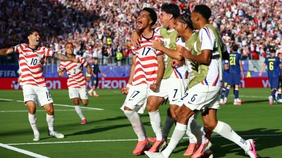 Has The Us Won A World Cup? The United States celebrates its first primetime knockout breakthrough