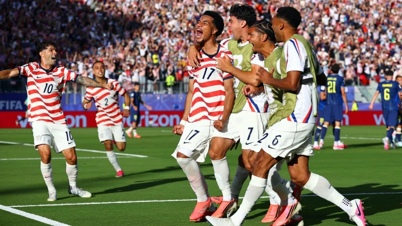 Has The Us Won A World Cup? The United States celebrates its first primetime knockout breakthrough