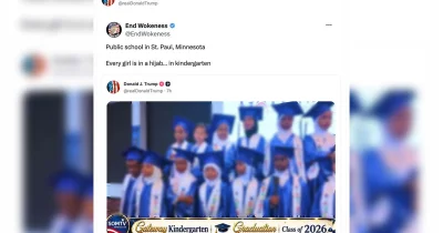 Trump Truth Social repost of kindergarten graduation video draws backlash