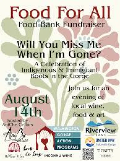 AniChe Cellars Sets Columbia Food For All Fundraiser for August 14
