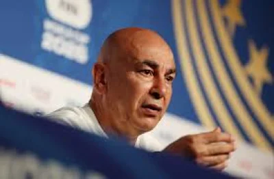 Egypt Coach Hossam Hassan makes more than four-minute Palestine appeal before Argentina test
