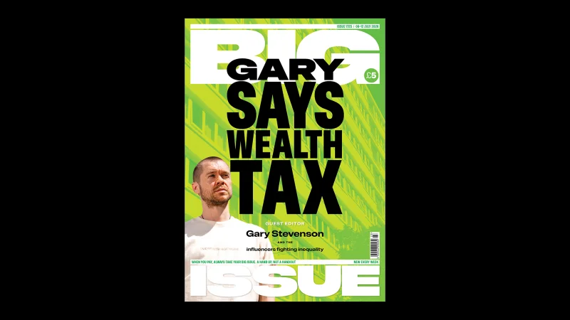 Gary Stevenson backs 2% wealth tax in Big Issue takeover