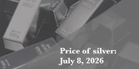 Silver Price Today: $58.80 per ounce after $2.36 drop