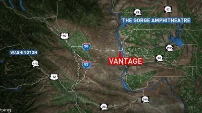 Kittitas County Sheriff's Office orders Level 3 Go Now for Vantage Wa