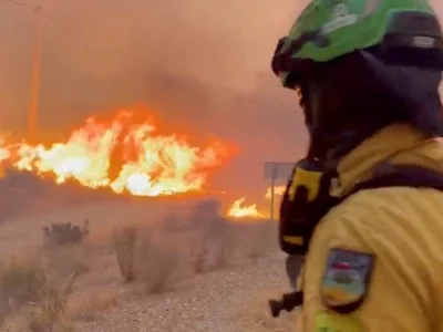 Juanma Moreno says 19 unaccounted for in Bedar, Spain wildfire