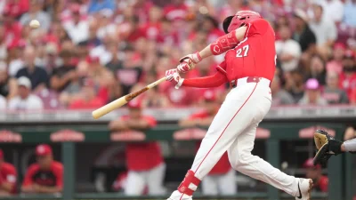Reds beat Phillies 11-5 behind two Sal Stewart homers — Cincinnati Reds
