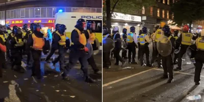 Metropolitan Police deploy dozens on Edgware Road