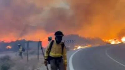 Juanma Moreno Says 11 Die in Spain Wildfires Near Los Gallardos