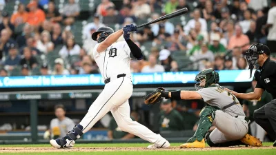 Tigers Standings: Eduardo Valencia homers in first MLB at-bat as Detroit beats Athletics 4-1