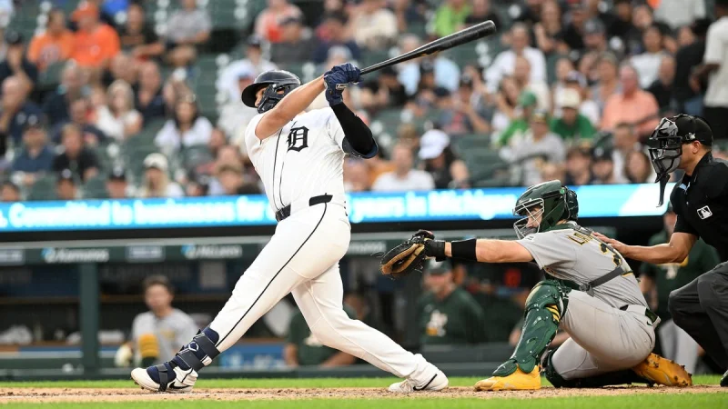 Tigers Standings: Eduardo Valencia homers in first MLB at-bat as Detroit beats Athletics 4-1