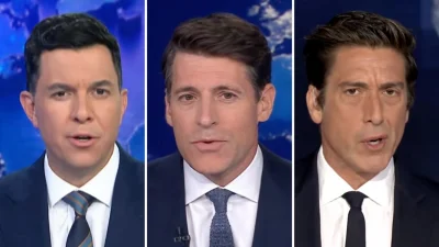 David Muir Leads Abc Nbc Cbs July Ratings With 8.128 Million