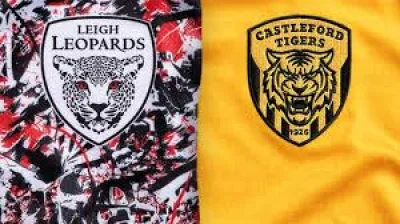 Leopards Vs Tigers at Leigh Sports Village Stadium in Betfred Super League action