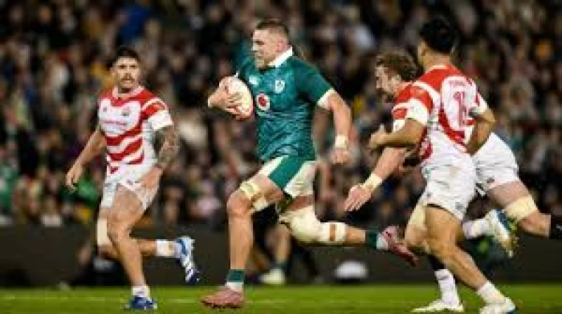 Sean Jansen scores on Ireland debut in 36-20 win — Rugby World Cup Ireland