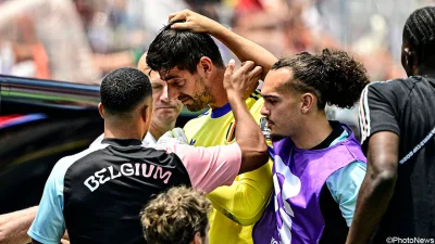 Courtois exits in tears, Senne Lammens comes on in Belgium's quarterfinal — Senne Lammens thrust into the spotlight