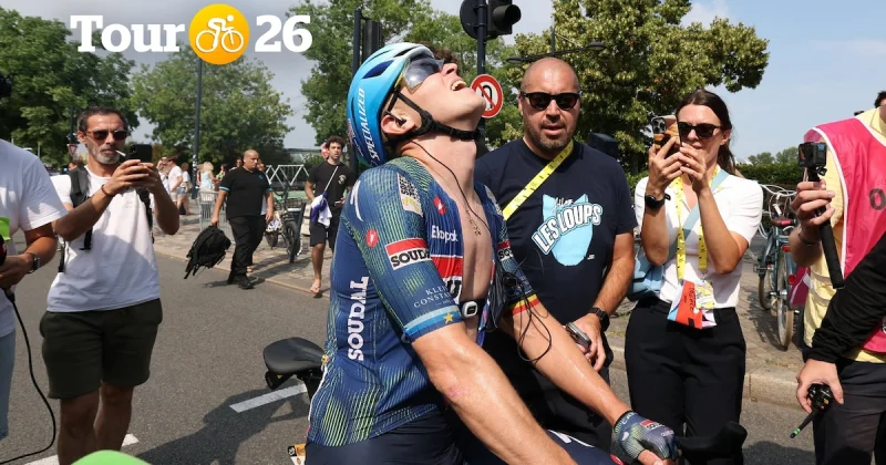 Tim Merlier wins Bordeaux sprint by a bike length and dedicates it to Bertrand De Keyzer