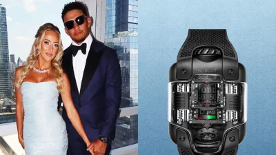 Patrick Mahomes Wears $362,000 Hublot at Brittany Mahomes Wedding Look — Brittany Mahomes