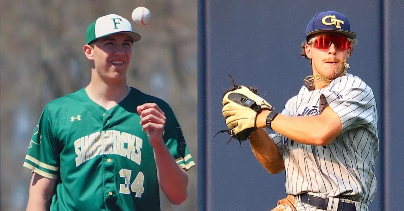 Coleman Borthwick stands out at MLB Draft Combine as 6-foot-6 Florida two-way prospect