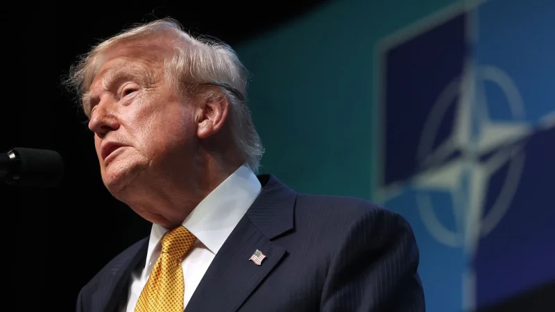 Donald Trump shifts tone at NATO summit in Ankara — Donald Trump Nato Summit