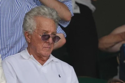 Dustin Hoffman Joins Wimbledon Celebrity Crowd in Royal Box