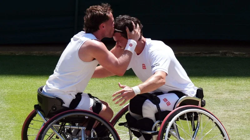 Gordon Reid and Alfie Hewett win seventh Wimbledon wheelchair doubles title