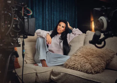 Peter Andre frames Katie Price's first reflection in four-part documentary