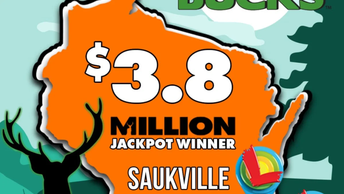 Rudolph Baumann wins $3.8 million in Wisconsin Lottery Megabucks - El ...