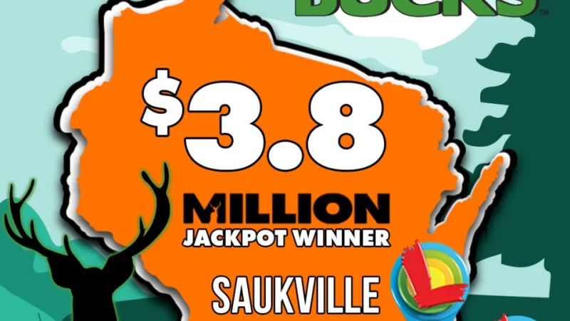 Rudolph Baumann wins $3.8 million in Wisconsin Lottery Megabucks