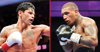 Ryan Garcia title fight announcement delayed by contract issues as Conor Benn build stalls — Ryan Garcia