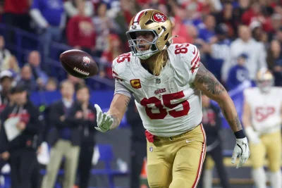 George Kittle falls to No. 3 in ESPN tight end rankings as San Francisco 49ers star works back from injury