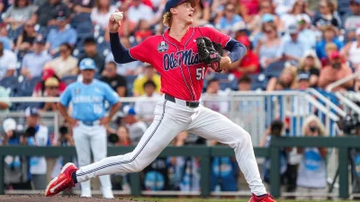Royals select Ole Miss pitcher Taylor Rabe with No. 30 pick