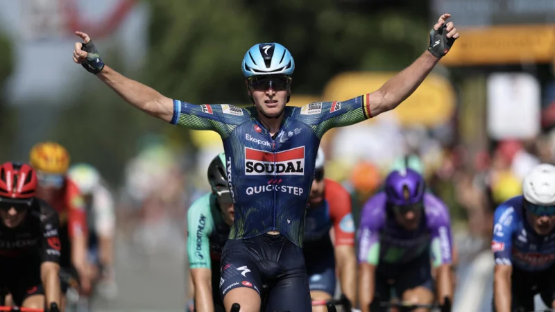 Tour De France Stage 9 shortened because of intense heatwave — Christian Prudhomme's yellow flag says everything