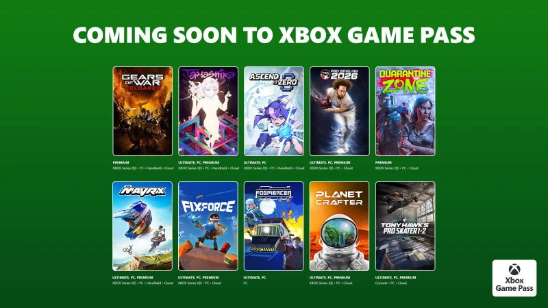 Matt Jones Leads 9 Xbox Game Pass August 2026 Additions — Xbox Game Pass August 2026