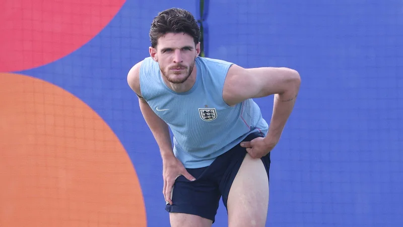 Declan Rice Illness: England midfielder back in training before Norway quarter-final