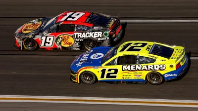 Ryan Blaney on the pole for the July 12 Quaker State 400 at Echopark Speedway