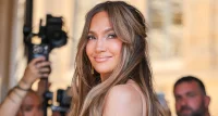 Jennifer Lopez Wears Stéphane Rolland Gown in Paris on July 9